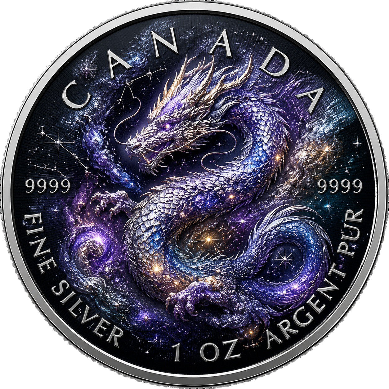 Canada 2026 - STELLAR Guardian - 1 oz Silbermünze Farbe