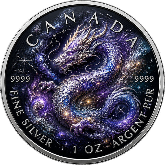 Canada 2026 - STELLAR Guardian - 1 oz Silbermünze Farbe