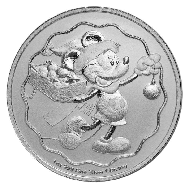 Niue Disney™ Mickey™ Seasons Greetings - Weihnachten - 2025 1 oz Silbermünze BU