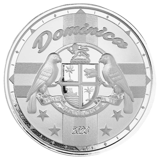 Eastern Caribbean - EC8 - Dominica - Coat of Arms - 2024 - 1 oz Silbermünze PL