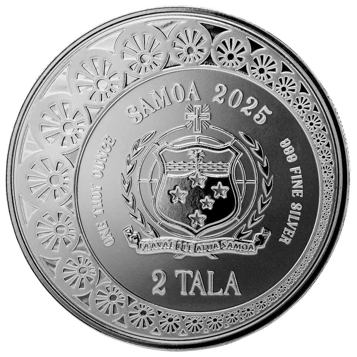 Mermaid and Pearl - Meerjungfrau und Perle 2025  – 1 oz Silbermünze PL
