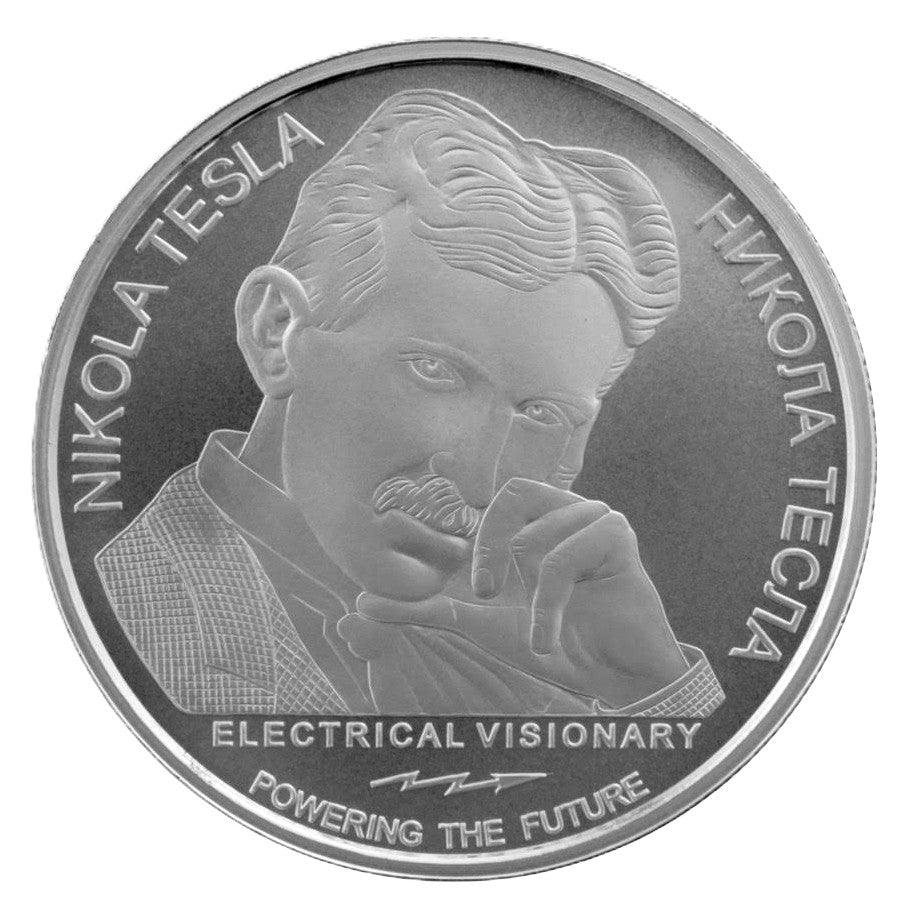 Nikola Tesla - Energy Medicine 2026 - 1 oz Silbermünze BU