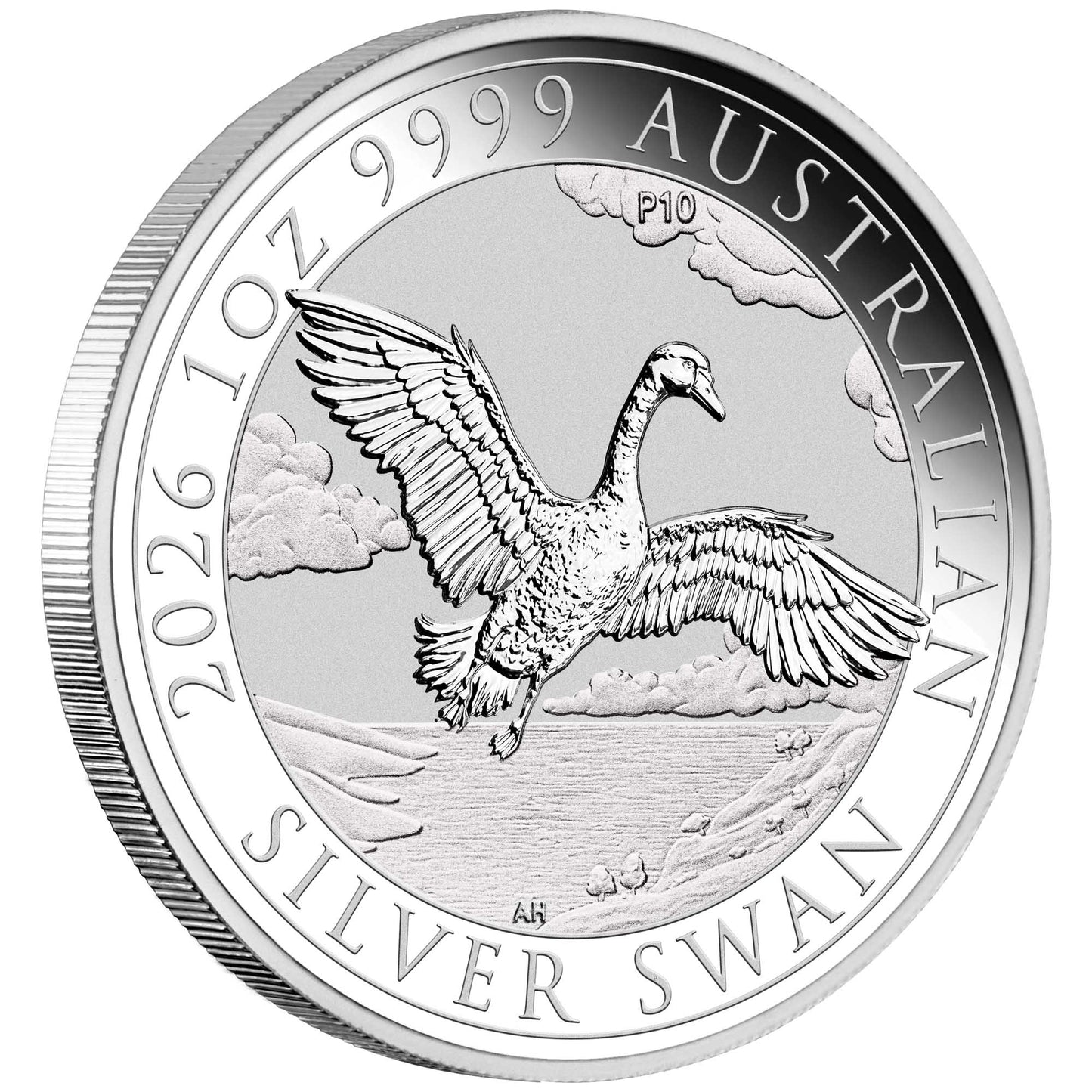 Schwan 2026 Perth Mint 1 oz Silbermünze BU