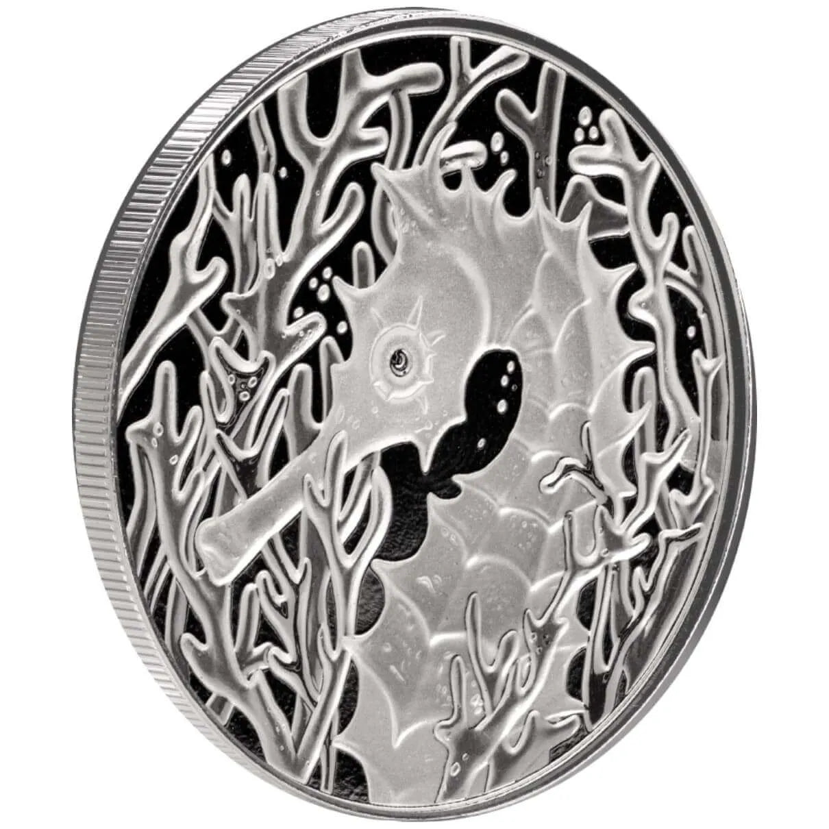 Samoa Seahorse Seepferdchen 2026 - 1 oz Silbermünze BU