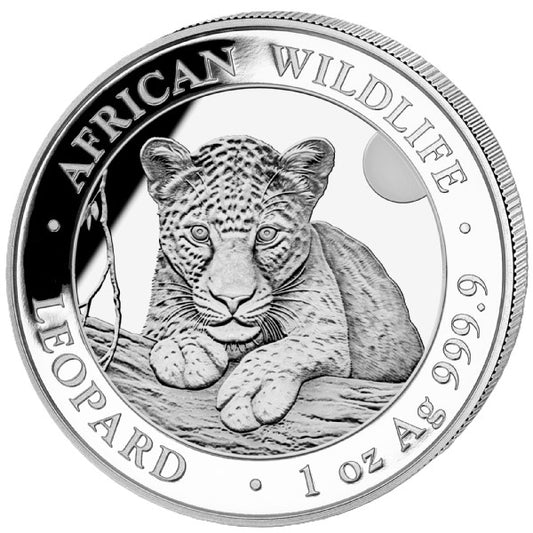 Somalia Leopard - 2025 - 1 oz Silbermünze BU
