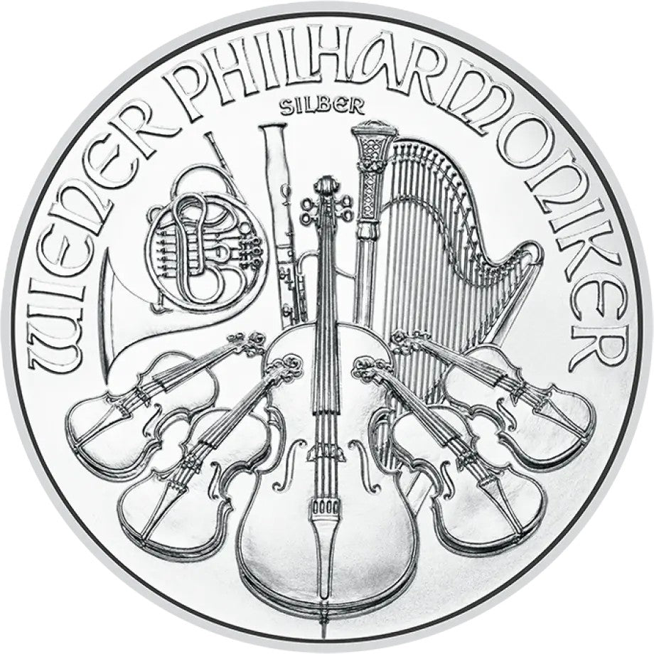 Wiener Philharmoniker 2026 1 oz Silbermünze BU