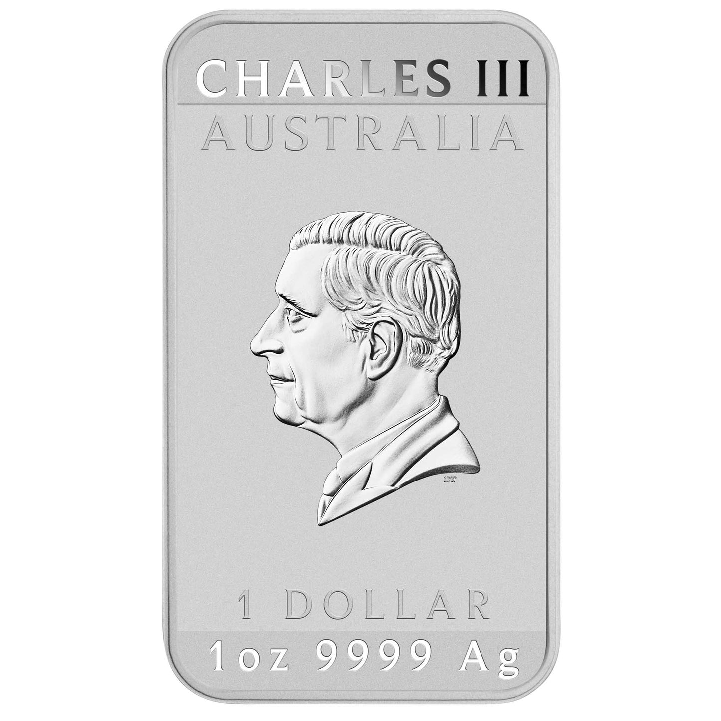 Lunar Jahr des Pferdes 2026 Perth Mint 1 oz Rectangular Silbermünze BU