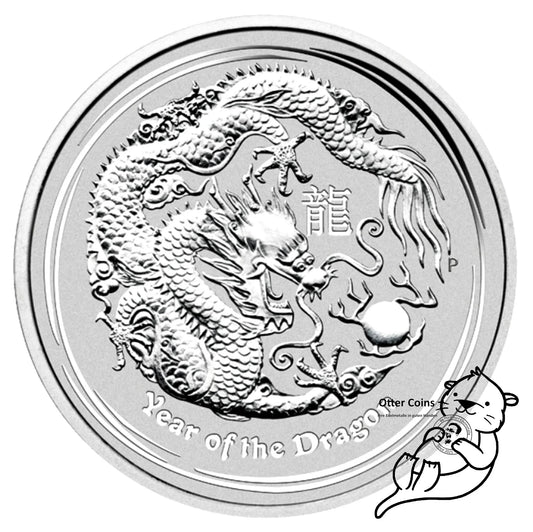 Lunar Drache 2012 2oz Silbermünze*