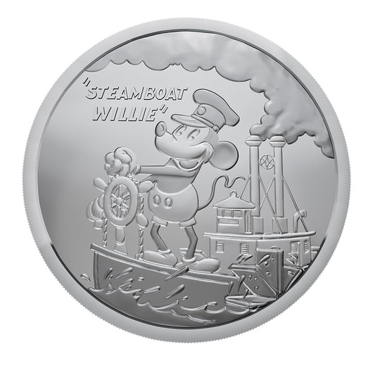 Fiji Mickey Mouse - Steamboat Willie - 2024 1 oz Silbermünze*