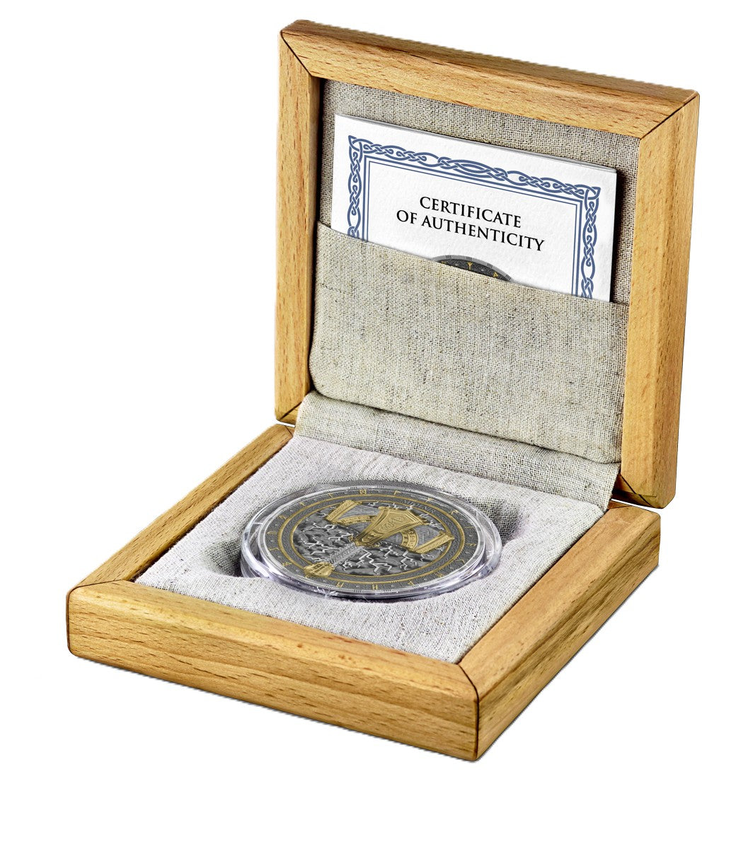 Germania Mint - Artefacts -  2# Mjölnir - 2 oz Silbermünze UHR***