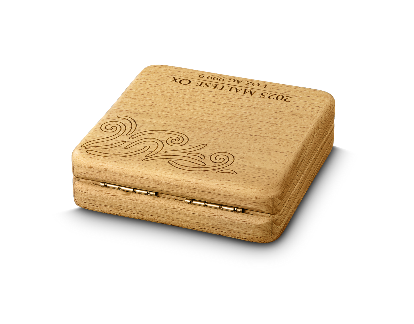 Malta Maltese - Ox - 5€ - Germania Mint 1 oz Silbermünze Ruthenium Gelbgold***