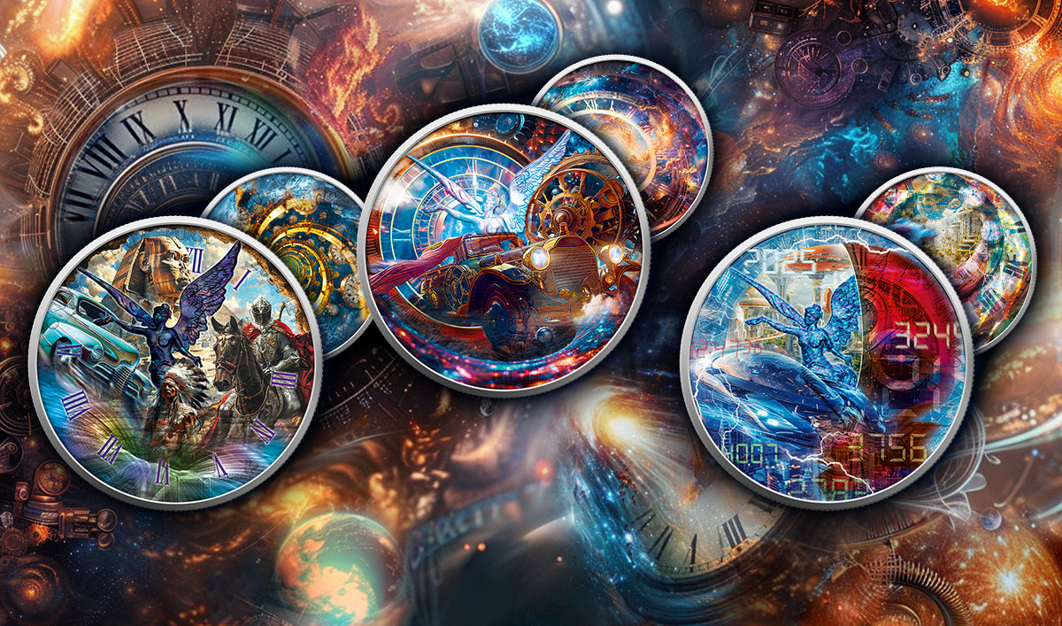 Mexico Libertad 2024 - Time Travel Zeitreise - Future Zukunft - 1 oz Silbermünze***