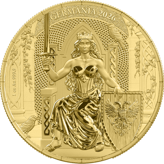 Germania Mint - Germania 2026 - 1 oz Goldmünze BU Safepack**