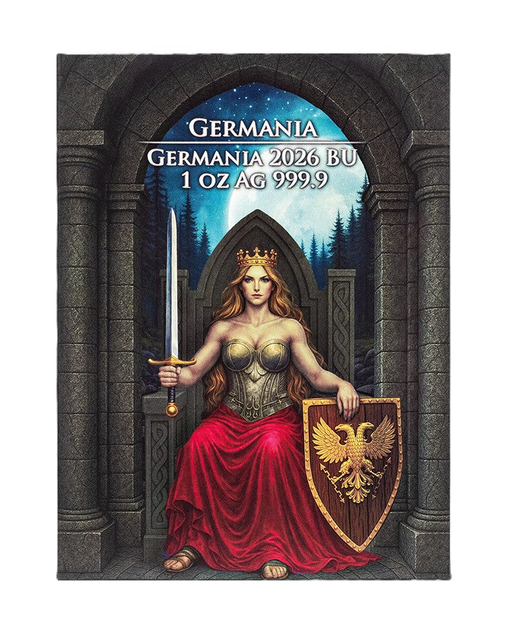 Germania Mint - WMF Berlin Edition 2026 - 1 oz Silbermünze Vergoldet