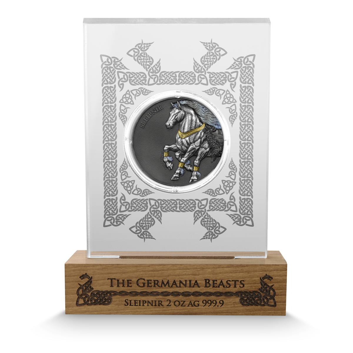 Germania Mint - Germania Beasts - Sleipnir 2026 - 2 oz Silbermünze Ultra Double High Relief