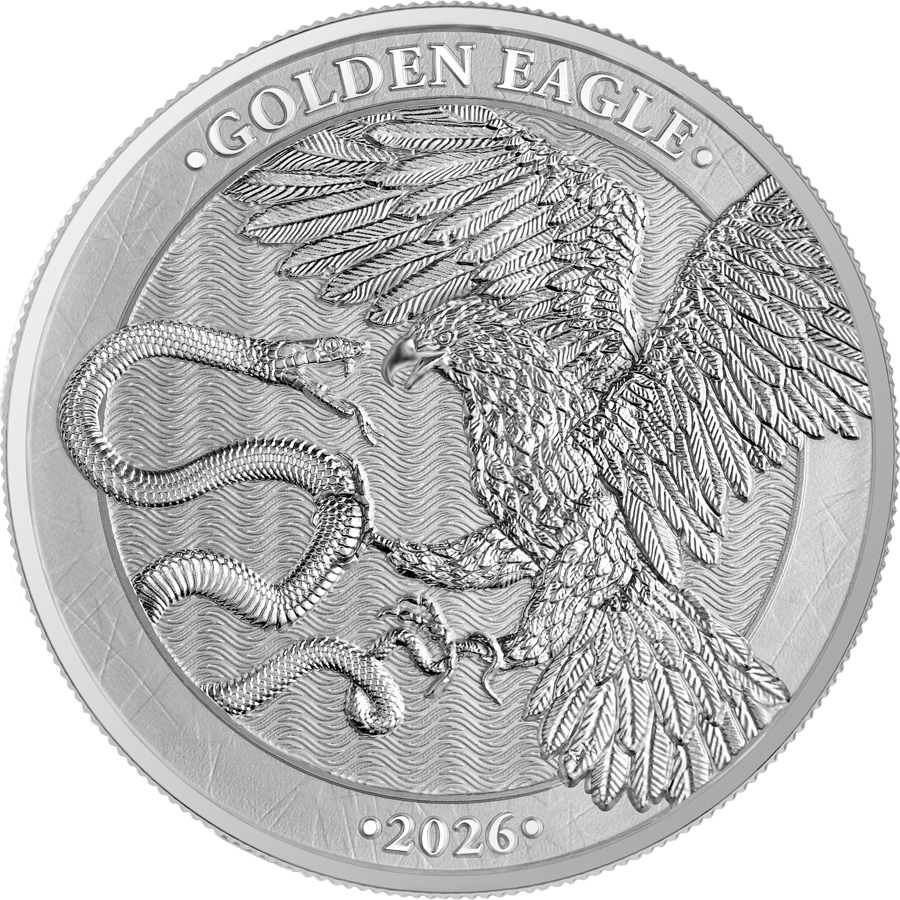 Germania Mint - Malta Golden Eagle 2026 1 oz Silbermünze BU