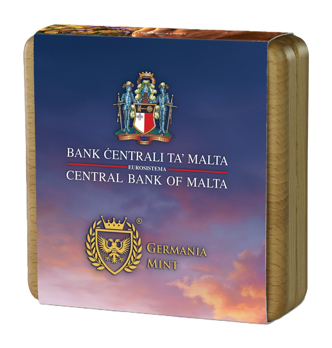 Malta Pharaonen Hund - Pharaoh Hound - 2026 - Germania Mint 1 oz Silbermünze Ruthenium Gelbgold