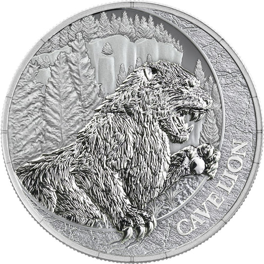 Germania Mint - Megafauna - Cave Lion - 2026 - 1 oz Silbermünze BU