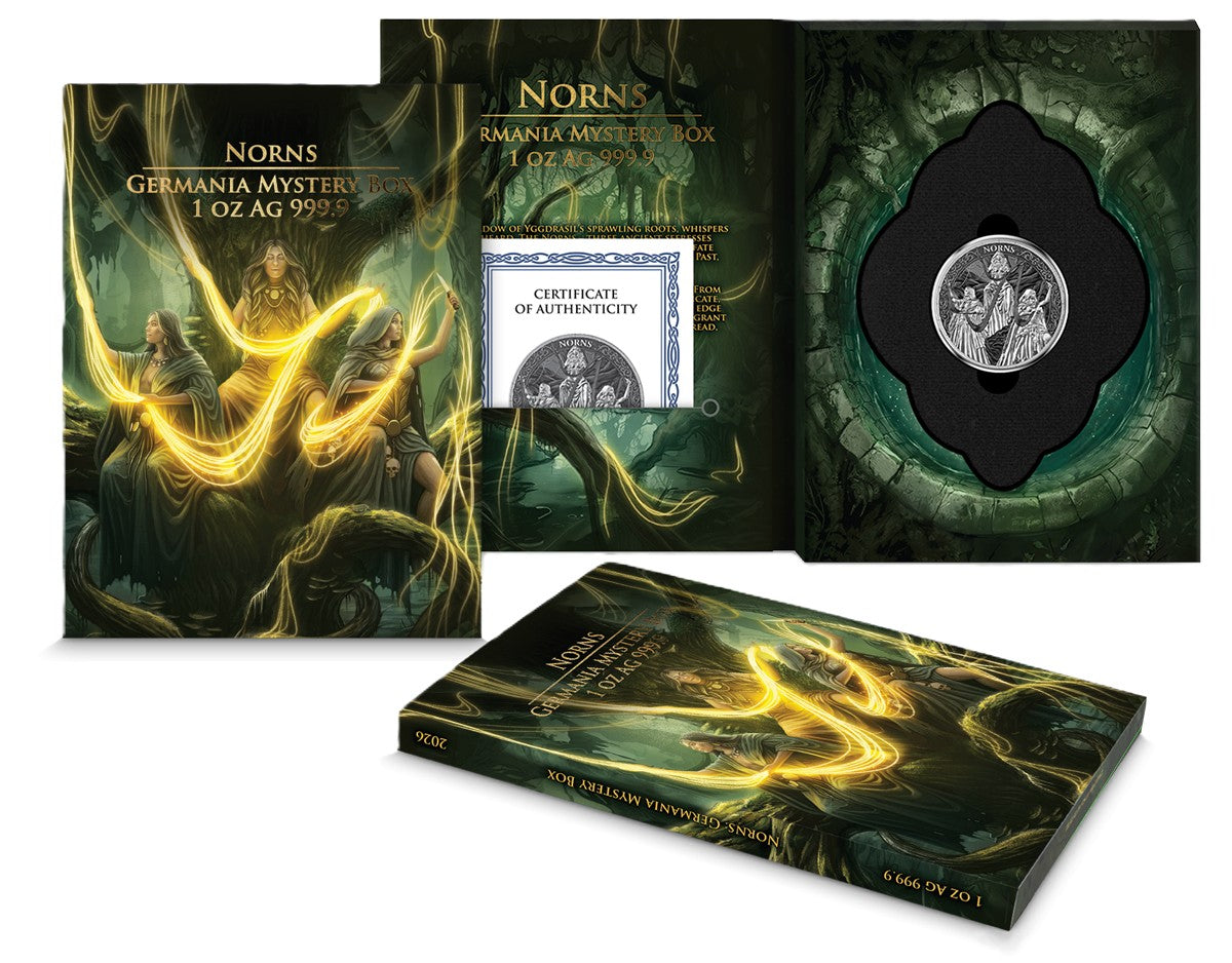 Germania Mint - Norns Mystery Box 2026 - 1 oz Silbermünze