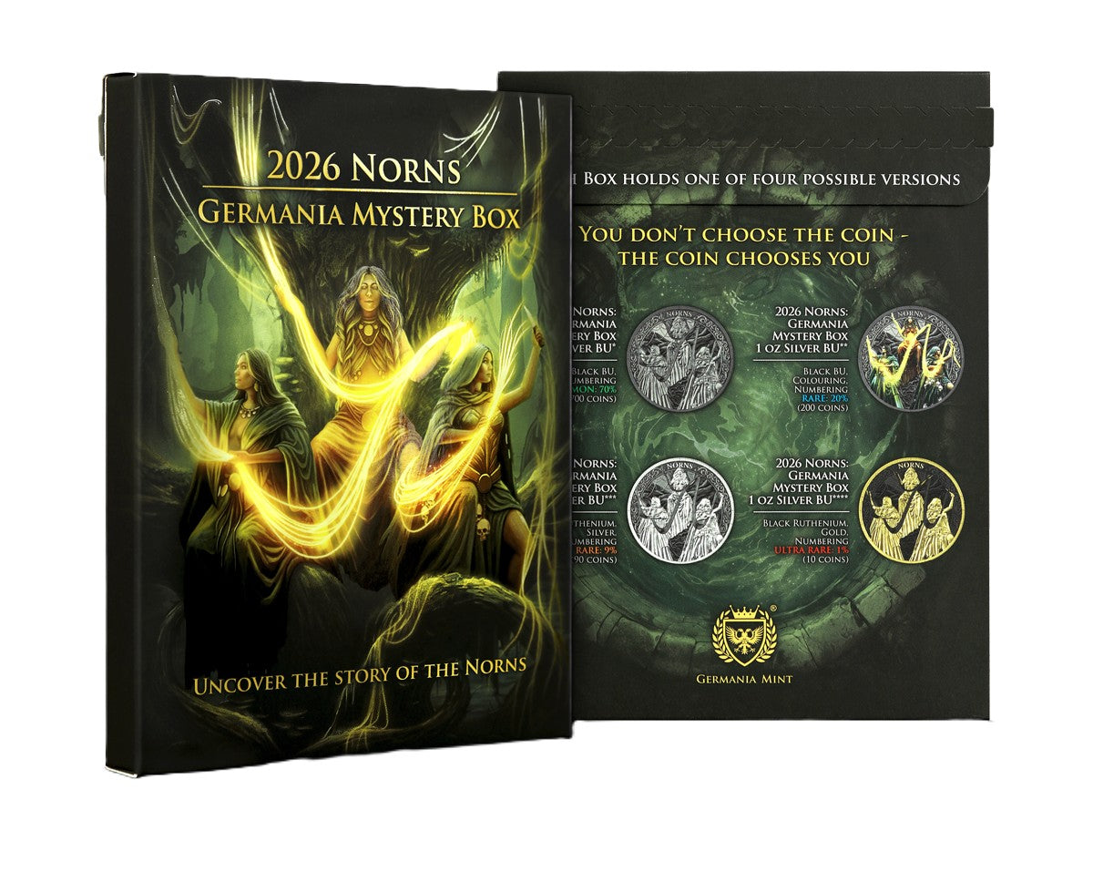 Germania Mint - Norns Mystery Box 2026 - 1 oz Silbermünze