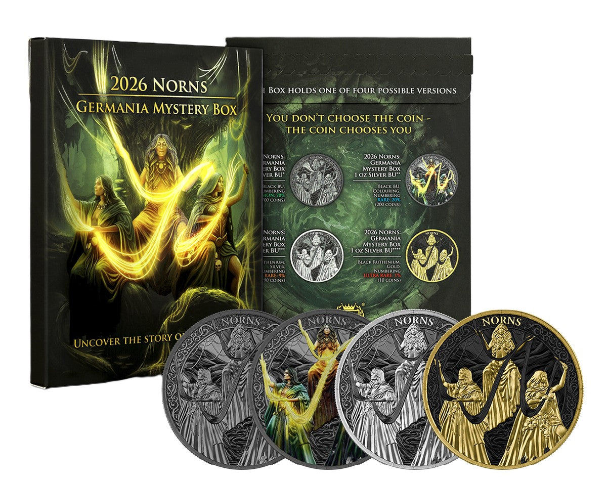 Germania Mint - Norns Mystery Box 2026 - 1 oz Silbermünze