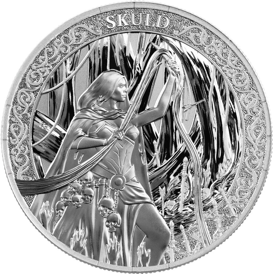 Germania Mint - Norns 2026 - Skuld - 1 oz Silbermünze BU