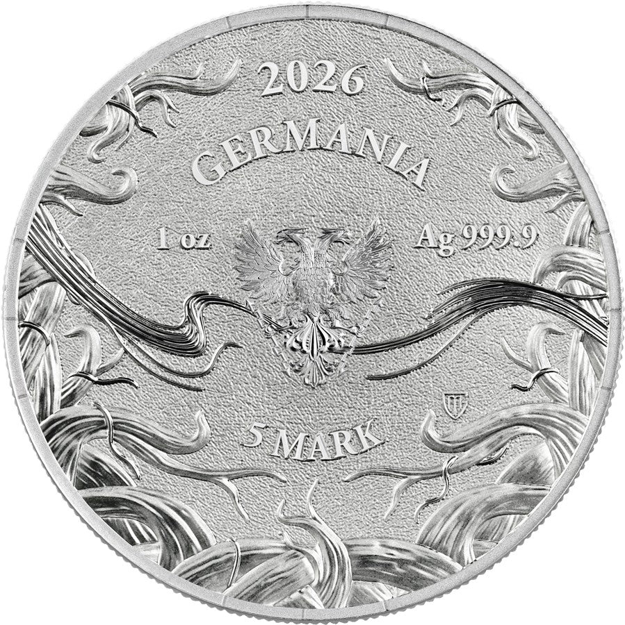 Germania Mint - Norns 2026 - Werdanda - 1 oz Silbermünze BU