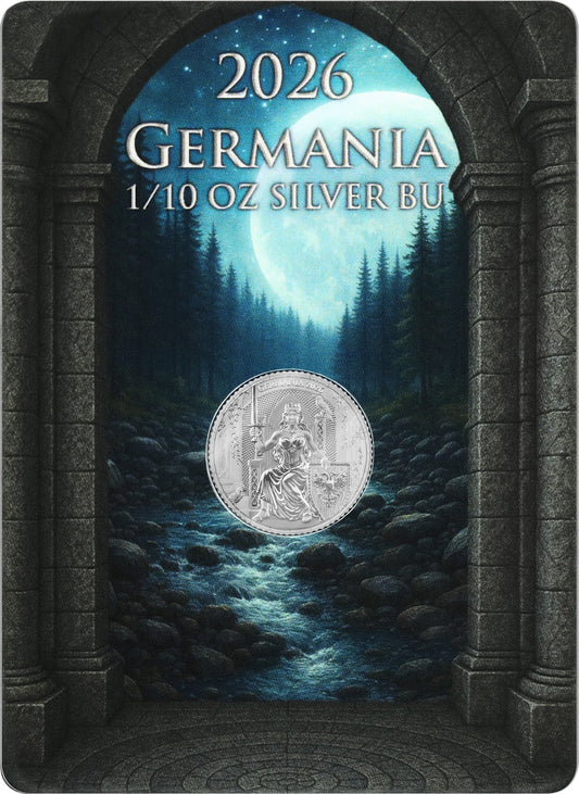 Germania Mint - Germania 2026 - 1/10 oz Silbermünze BU