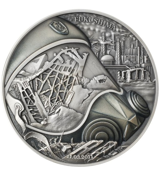 Human Tragedies - Fukushima 2024 - 2 oz Silbermünze***