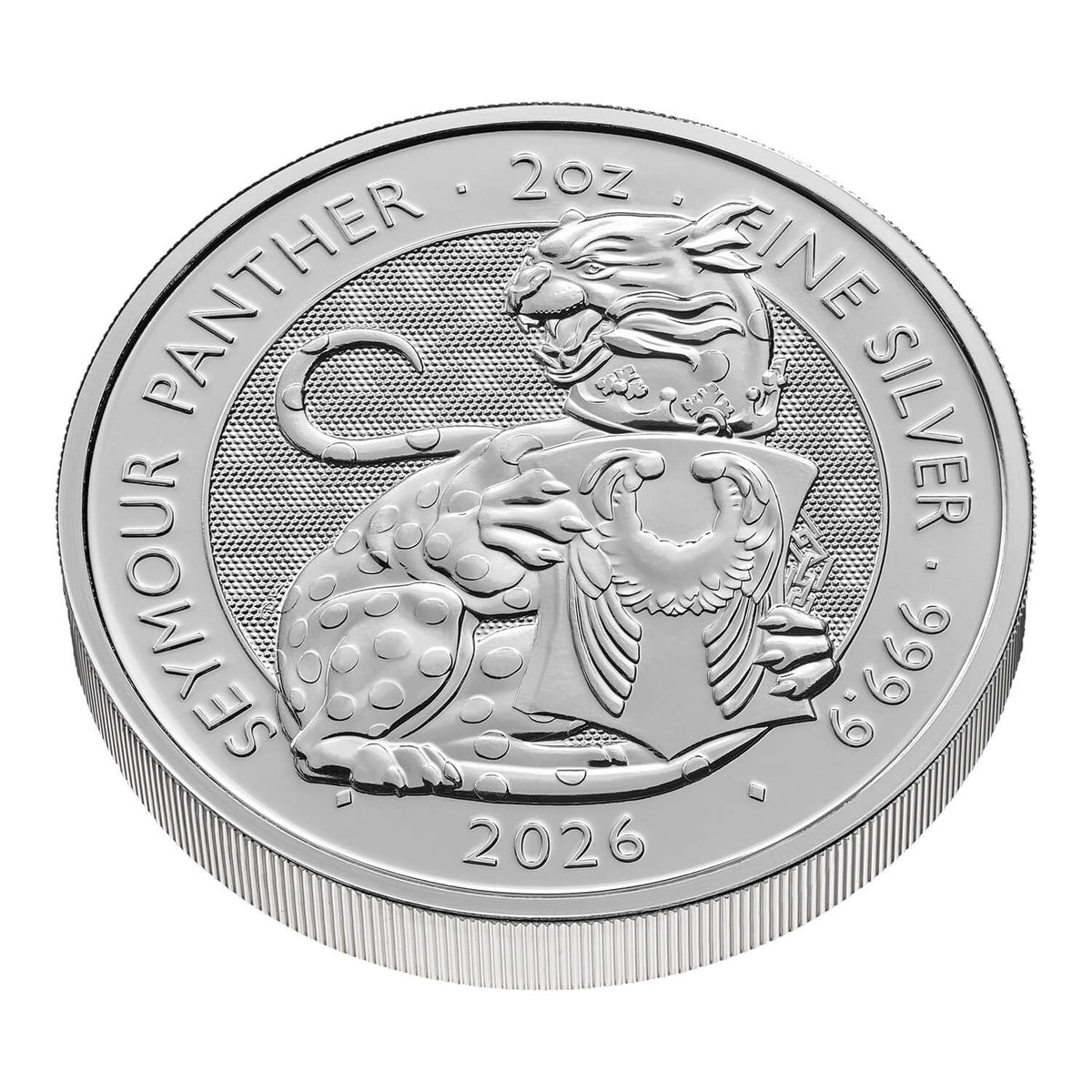 The Royal Tudor Beasts - (10.) Seymour Panther -  2026 - 2 oz Silbermünze BU