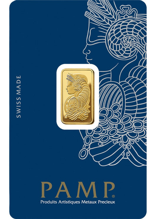 PAMP Suisse Fortuna 5 Gramm Goldbarren 999 Gold im Blister**