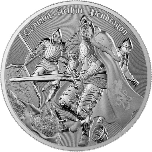 Camelot Arthur Pendragon 1 oz 2023 Niue BU