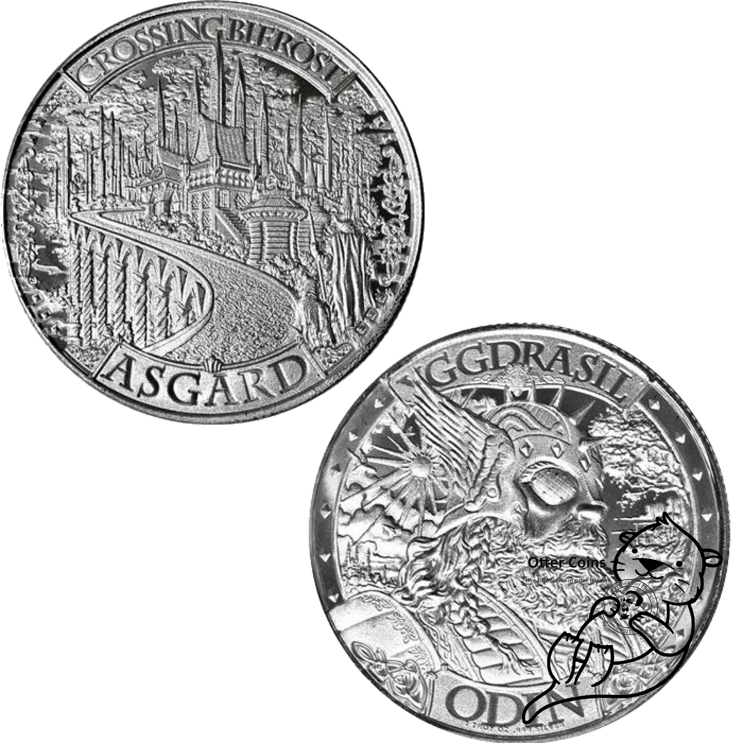 Asgard / Odin 1oz Silbermünze