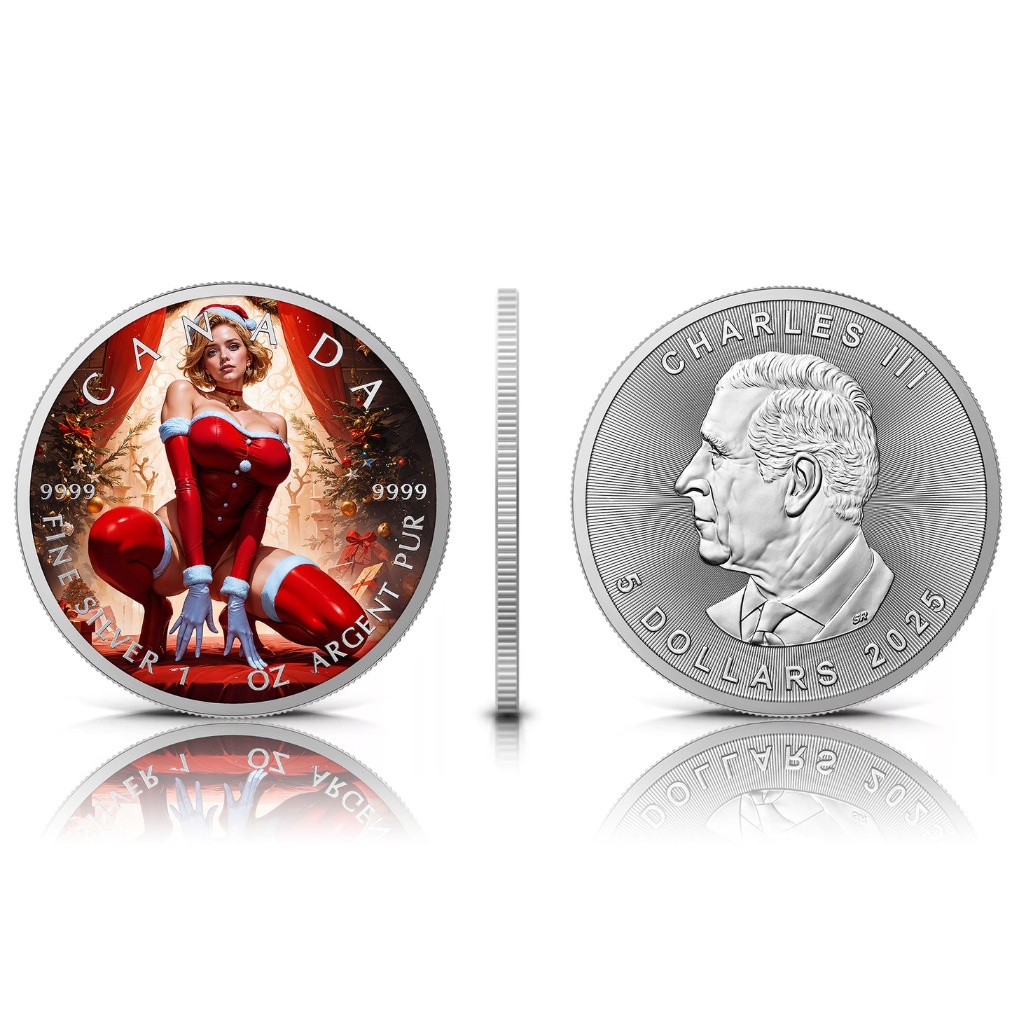 Canada 2025 - Been Good? - 1 oz Silbermünze Farbe