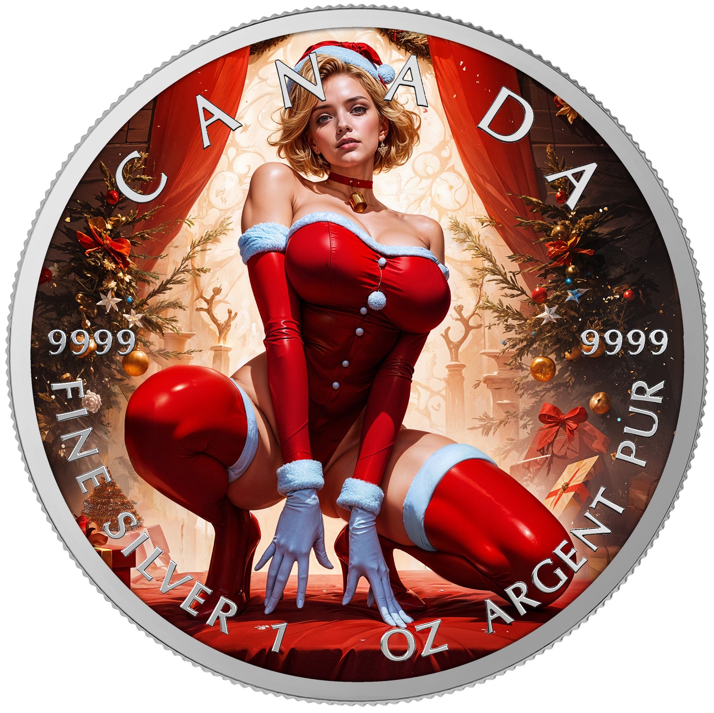 Canada 2025 - Been Good? - 1 oz Silbermünze Farbe