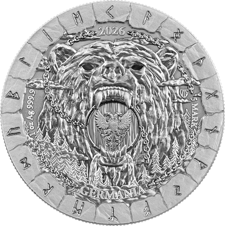 Germania Mint - Bödvar Saga - Loss 2026 - 1 oz Silbermünze BU