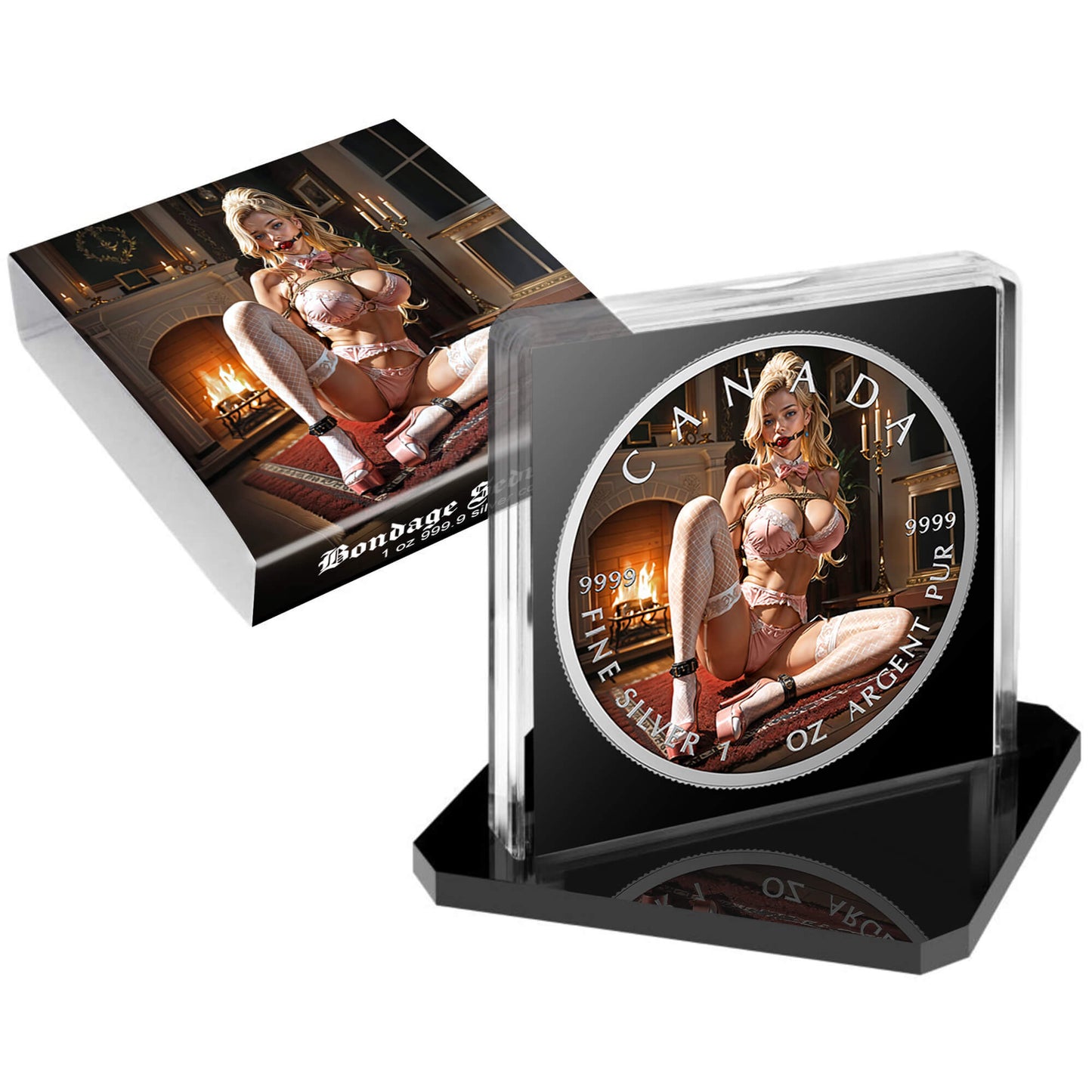 Canada 2026 - Bondage Seduction - 1 oz Silbermünze Farbe