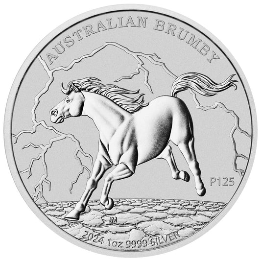 Australian Brumby 2024 1oz Silber*