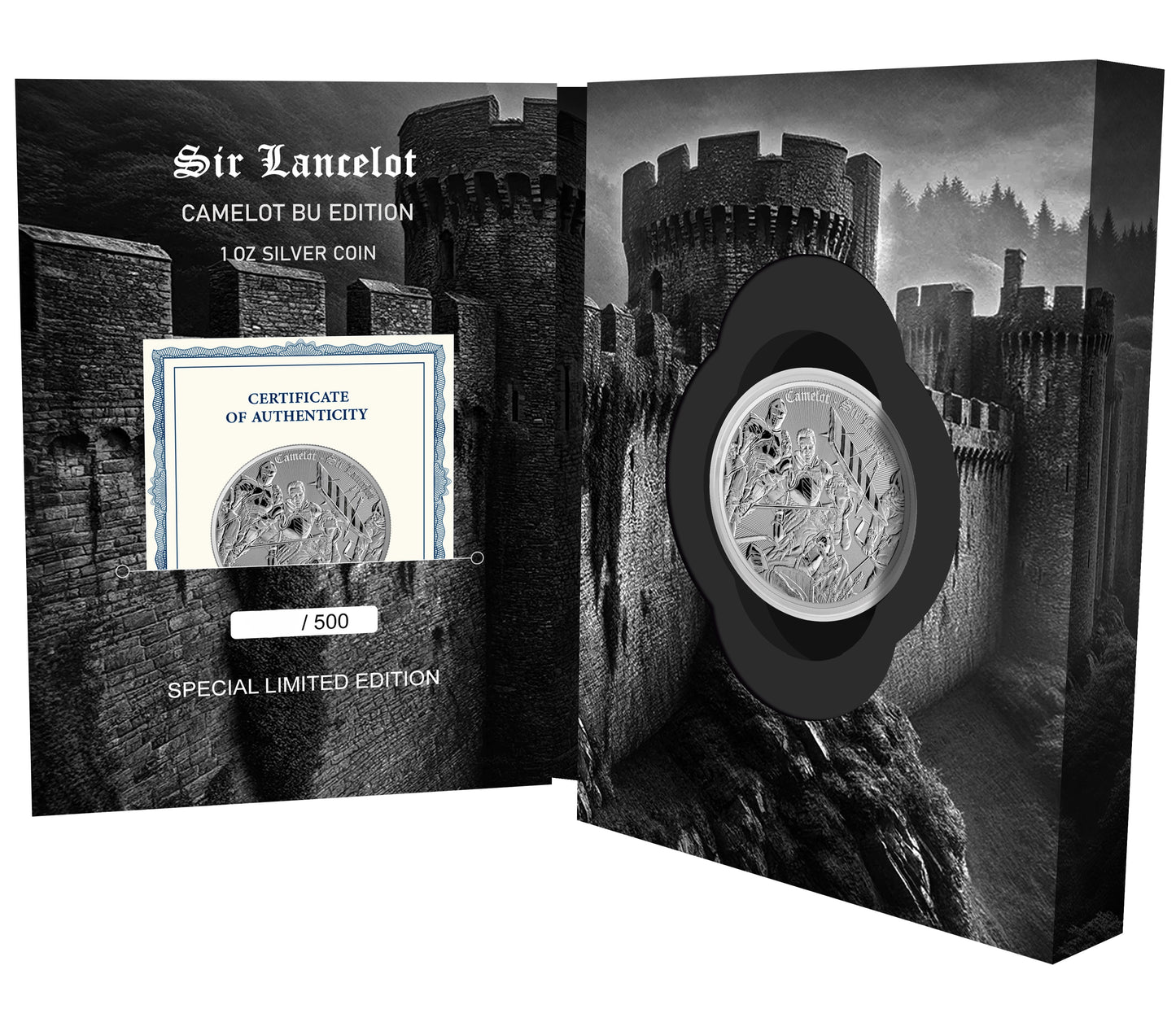 Camelot - (2). Sir Lancelot 2024 - 1 oz Silbermünze Special Blister***