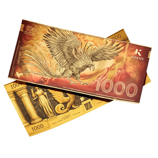Kinesis Phoenix Goldschein 1000 mg 1 Gramm Goldbarren 999 Gold**
