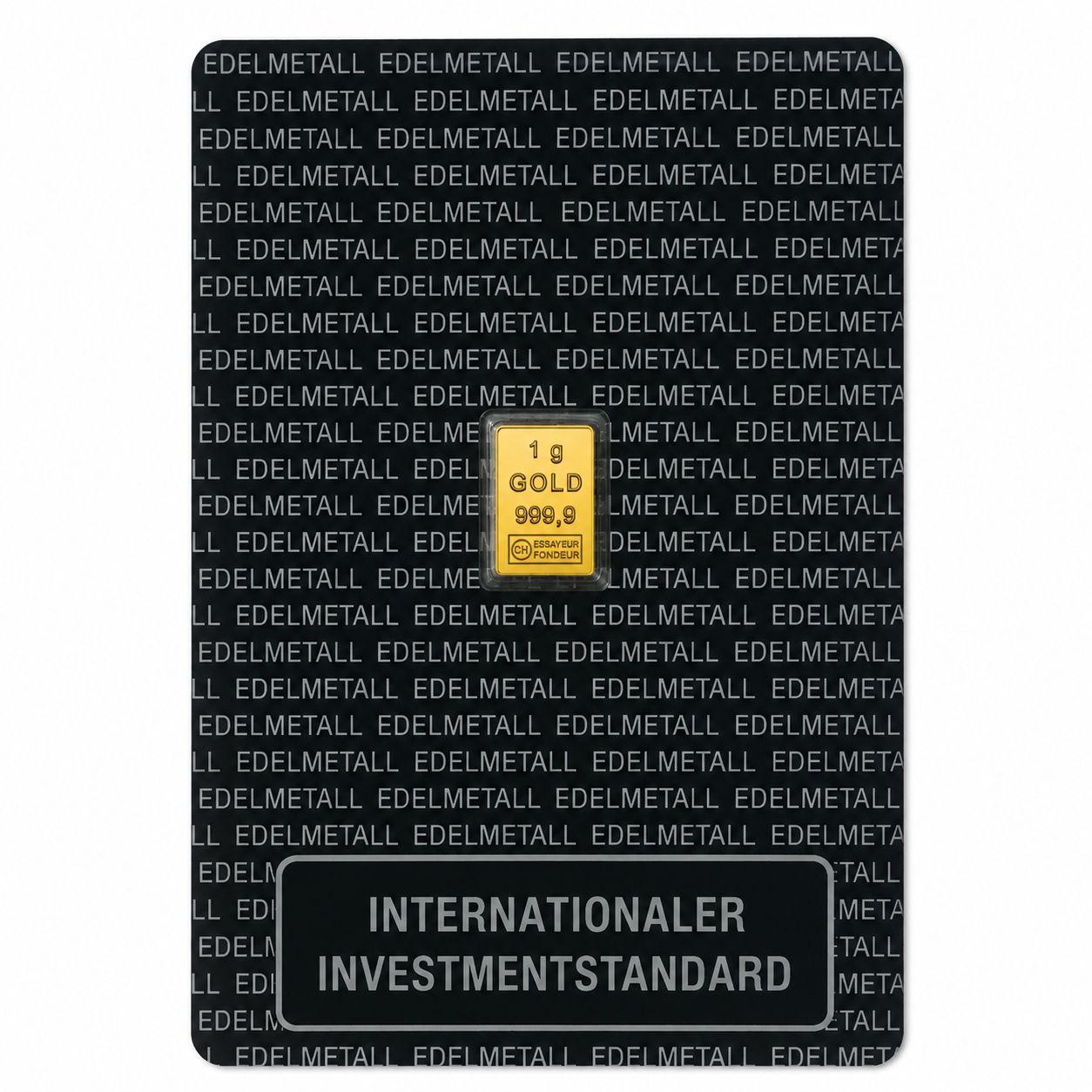 Valcambi 1 Gramm Investmentblister Goldbarren 999.9 Gold**