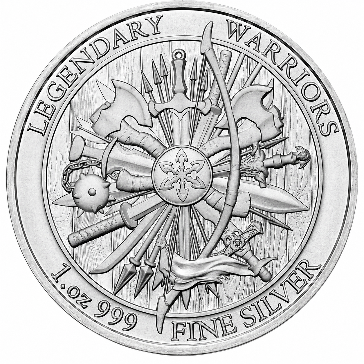USA - Legendary Warriors - Arminius - 1 oz Silbermedaille BU