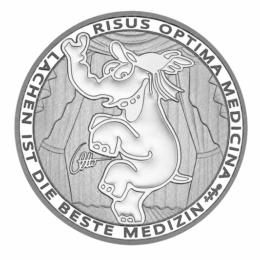 Tuvalu Ottifant Funnyfant 2022 - Risus Optima Medicina 1 oz Silbermünze BU*
