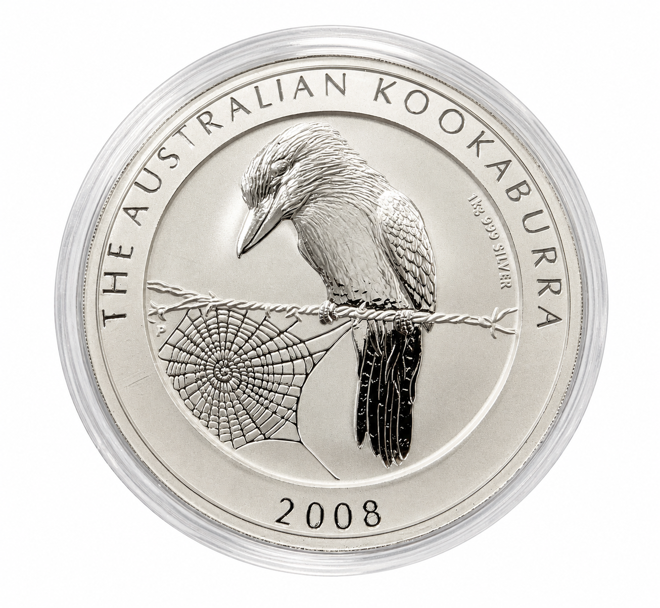 Kookaburra 2008 Perth Mint 1 Kilo Silbermünze BU*