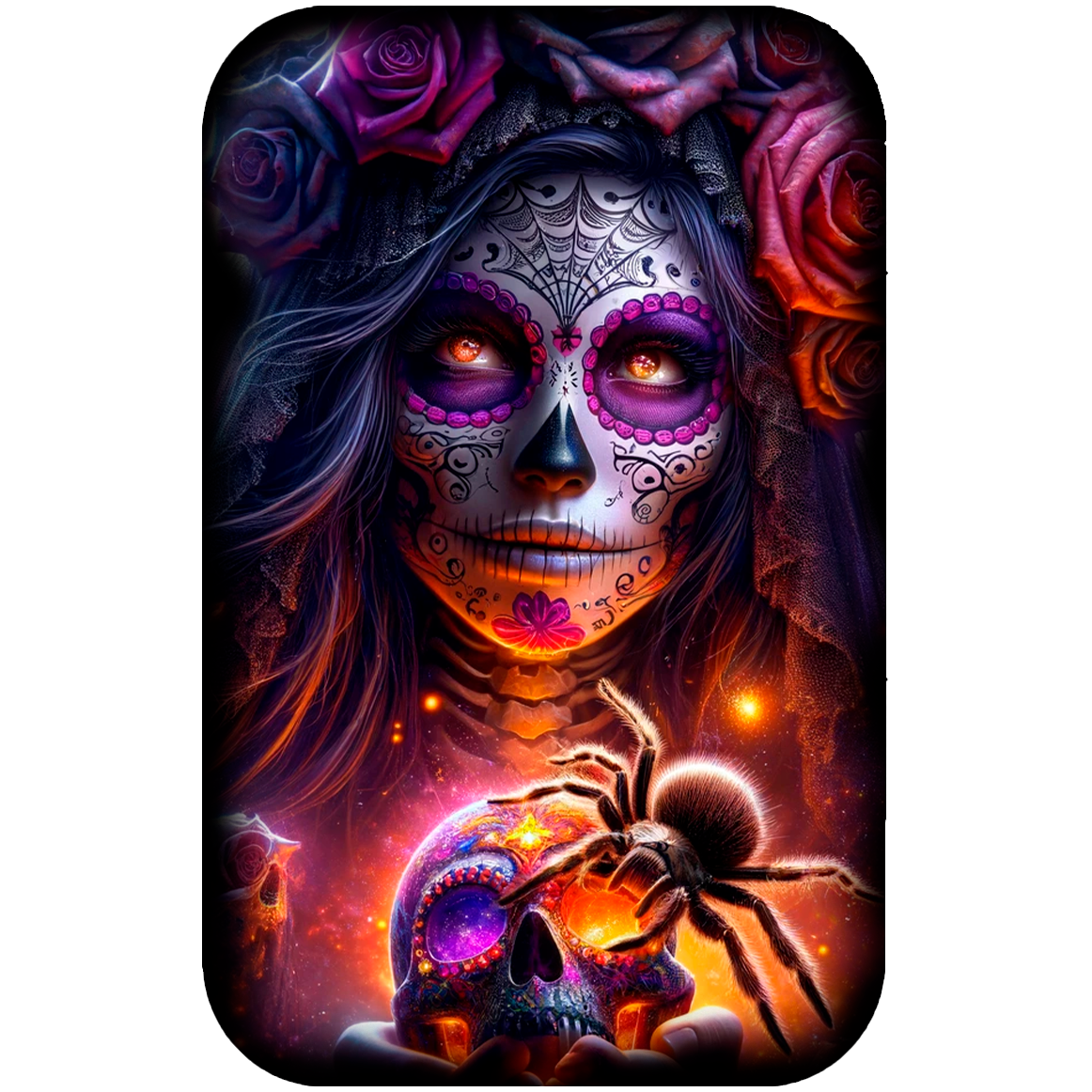 Asturmint - Dia de los Muertos & Spider  2 oz Silberbarren