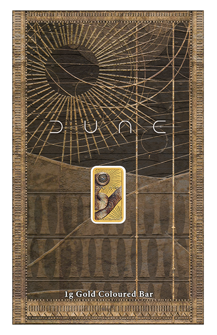 Dune™ 2026 Perth Mint 1 Gramm Goldbarren Farbe**