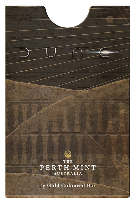 Dune™ 2026 Perth Mint 1 Gramm Goldbarren Farbe**