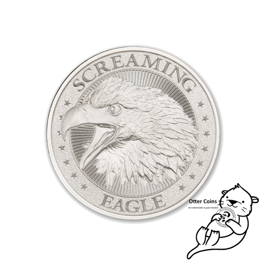 Screaming Eagle 1oz Silbermünze 2022 39mm