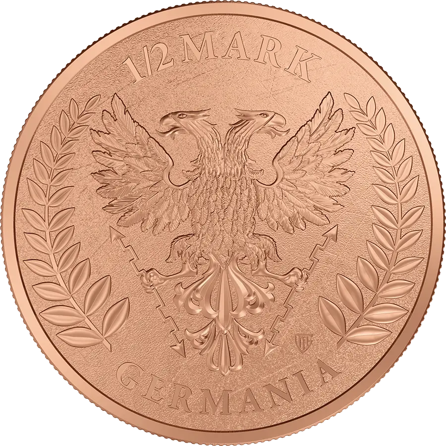 Germania Mint - Germania 2026 - 0,5 oz 1/2 oz Kupfermedaille