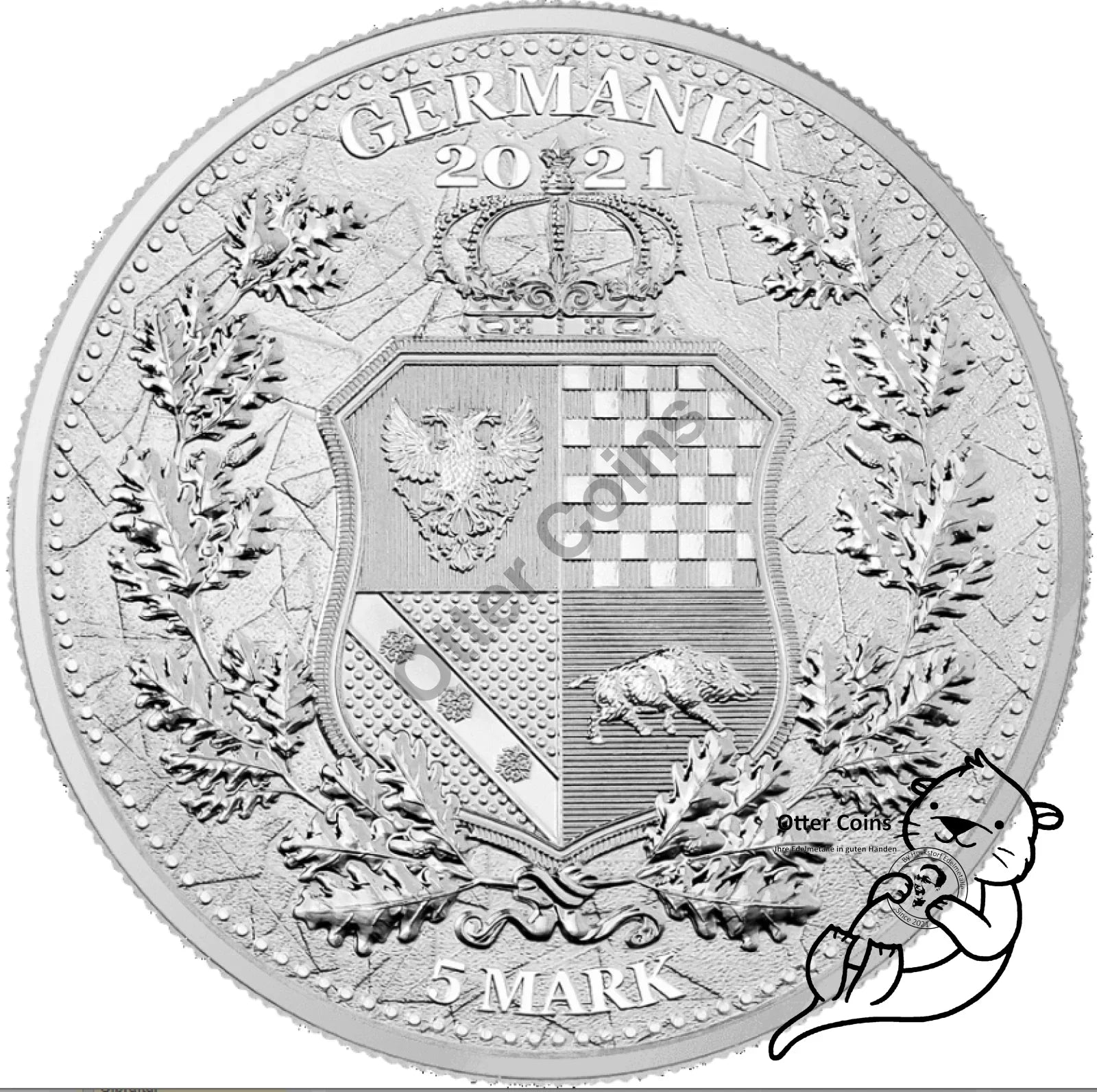 Germania Mint Allegories Austria & Germania 1 Oz